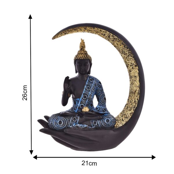 SAMADHI MOON BUDDHA STATUE - Image 4